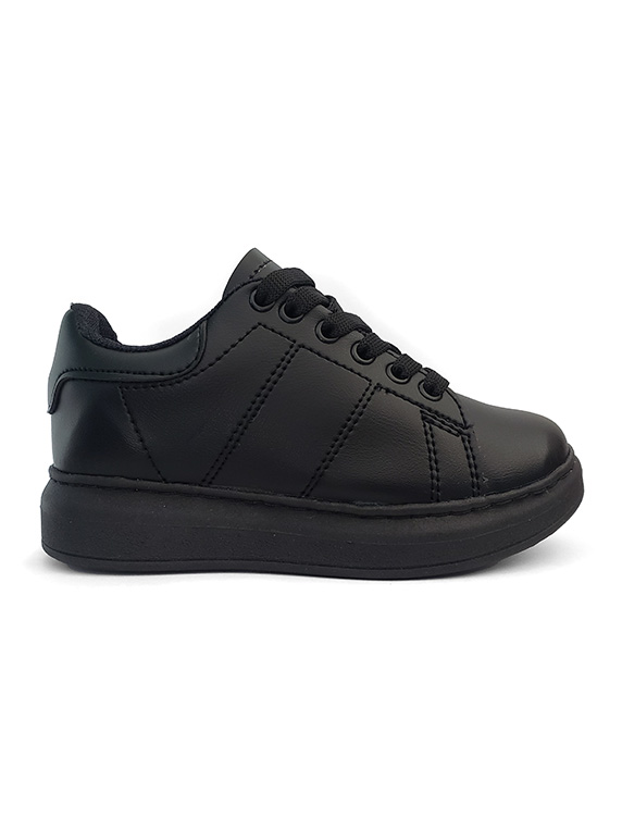 Zapato Colegial Cordón Unisex 2161 Negro - Titinos - Negro - 4668-2-(1)