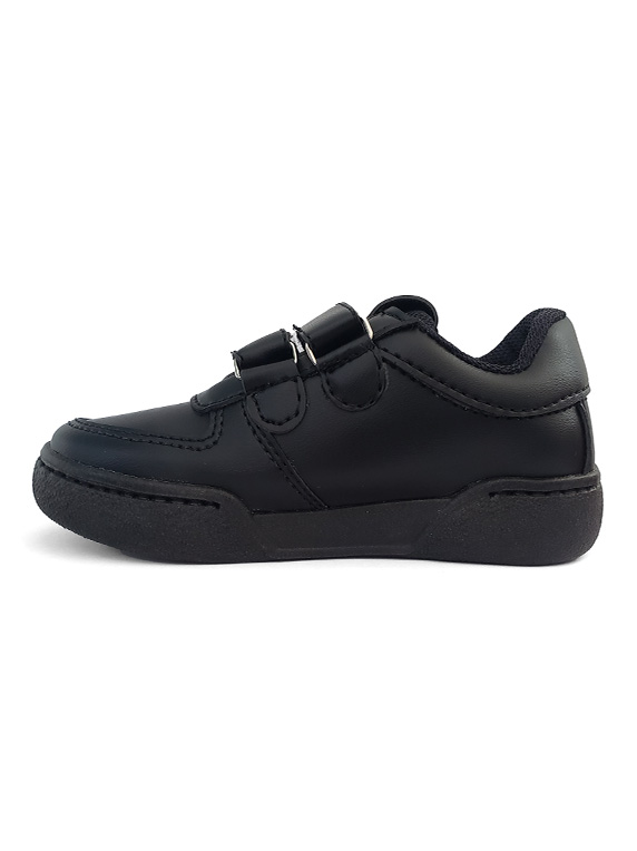 Zapato Colegial Velcro Unisex 001 Negro - Titinos - Negro - 4671-2