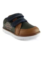 Zapato Velcro Casual Verde Bubblegummers - 5078-839