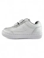 Tenis Colegiales Blancos Velcro Titinos - 4986-1