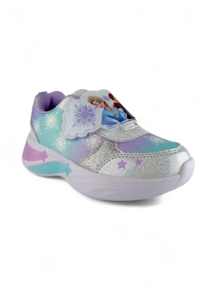 Tenis Princesas Frozen Velcro Bubblegummers - 5663-801