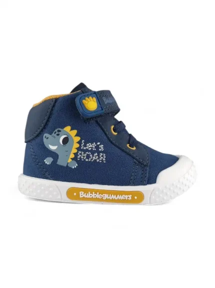 Botin Niño Bebe Dinosuario Azul Bubblegummers - 6326-1020