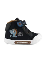 Botin Niño Bebe Dinosuario Negro Bubblegummers - 6326-557