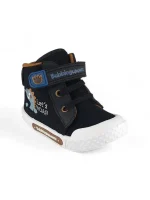 Botin Niño Bebe Dinosuario Negro Bubblegummers - 6326-557