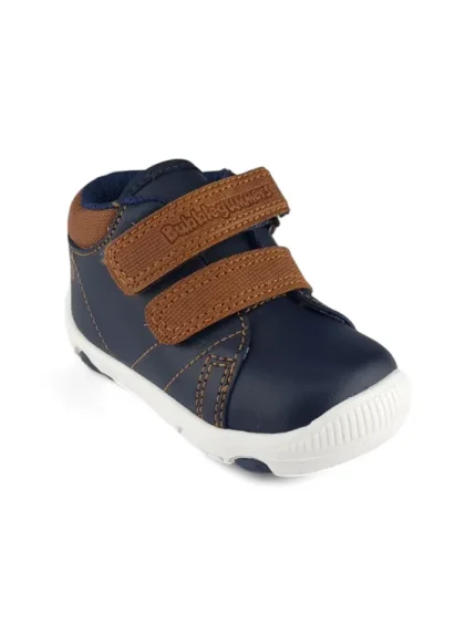 Botin Niño Velcro Azul Oscuro Bubblegummers - 6322-536