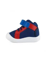 Tenis Bota Niño Velcro Azul Bubblegummers - 6320-10