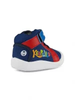 Tenis Bota Niño Velcro Azul Bubblegummers - 6320-10