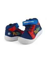 Tenis Bota Niño Velcro Azul Bubblegummers - 6320-10