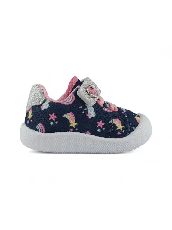 Tenis Niña Bebe Diseño Azul Bubblegummers - 6321-495