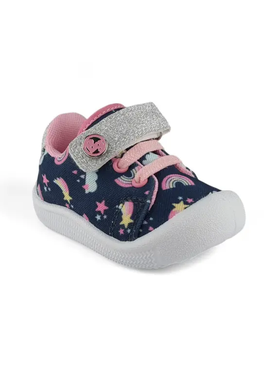 Tenis Niña Bebe Diseño Azul Bubblegummers - 6321-495