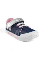 Tenis Niña Tela Jean Azul Bubblegummers - 6325-3