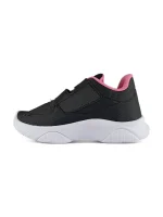 Tenis Niña Velcro Deportivos Negro Titinos - 6232-195