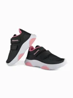 Tenis Niña Velcro Deportivos Negro Titinos - 6232-195