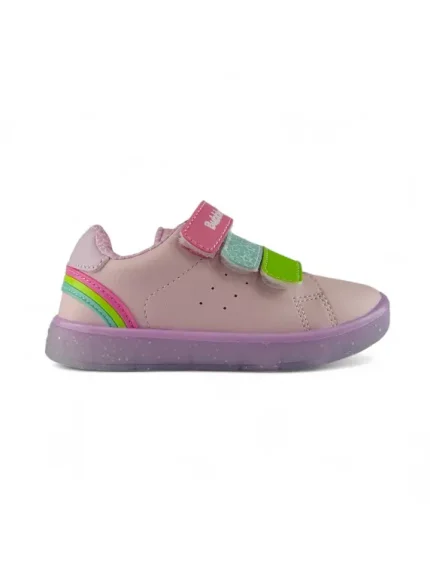 Tenis Niña Velcro Rosado Lila Bubblegummers - 6327-854