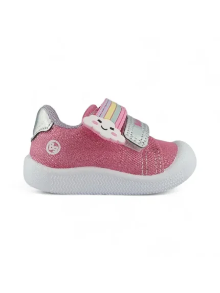 Tenis Niña Velcro Sara Rosado Bubblegummers - 6213-15