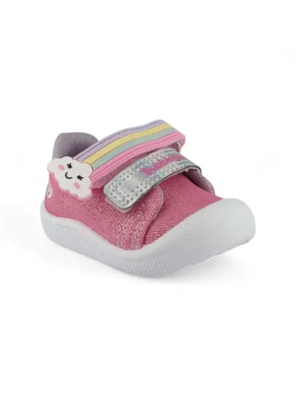 Tenis Niña Velcro Sara Rosado Bubblegummers - 6213-15