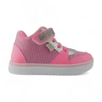 Botin Niña Moda Velcro Cordon Rosado Titinos - 6472-15