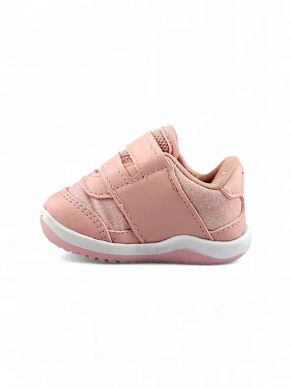 Zapato Niña Bebe Velcro Rosado Titinos - 6465-849