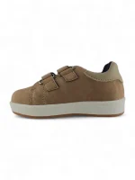 Zapato Niño Velcro Casual Beige Titinos - 6216-97