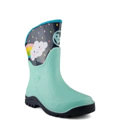 Bota Lluvia Niña Selvita Aguamarina Bubblegummers - 6421-3