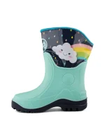 Bota Lluvia Niña Selvita Aguamarina Bubblegummers - 6421-3