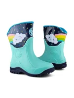 Bota Lluvia Niña Selvita Aguamarina Bubblegummers - 6421-3