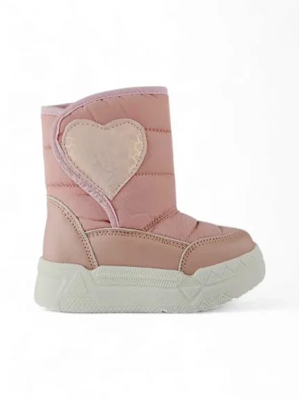 Bota Niña Diseño Corazon Acolchada Titinos - 6531-268