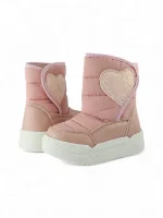 Bota Niña Diseño Corazon Acolchada Titinos - 6531-268