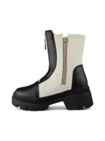 Bota Niña Fashion Cremallera Blanca Titinos - 6500-631