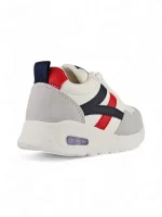 Tenis Niño Cordon Moda Casual Bl-Gr Titinos - 6509-787