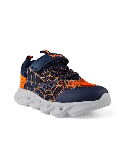 Tenis Niño Spiderman Velcro Az-Nj Titinos - 6547-310