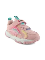 Tenis Dinosaurio Niña Luces Rosado Titinos - 6576-15