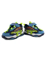 Tenis Dinosaurio Niño Luces Azul Titinos - 6575-3