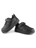 Tenis Escolares Velcro Cordon Negro Titinos - 6334-2