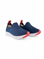 Tenis deportivo enterizo para niño en color azul oscuro, sin cordones, diseño cómodo y moderno - Titinos Ref 6853-281