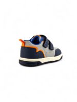 Tenis Velcro Casual para niño en color Azul oscuro con Gris marca Bubblegummers