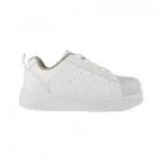 tenis escolar blanco con cordón y puntera de caucho para niño o niña marca Titinos