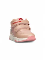 Tenis Bota FisherPrice Rosado para niña con diseño tierno, ajuste cómodo y suela antideslizante marca Titinos referencia 7098-15.