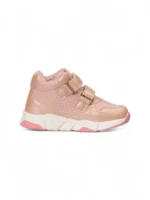 Tenis Bota FisherPrice Rosado para niña con diseño tierno, ajuste cómodo y suela antideslizante marca Titinos referencia 7098-15.