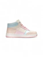 Tenis tipo bota ForKids Pastel para niña con tonos suaves, ajuste cómodo y suela antideslizante marca Titinos referencia 7106-476.