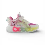 Tenis deportivos fucsia para niña con diseño moderno, suela antideslizante y ajuste cómodo marca Titinos referencia 7190-40.