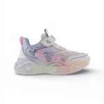Tenis deportivos lila para niña con diseño moderno, suela liviana y cómoda marca Titinos referencia 7191-141.