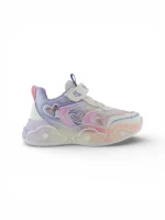 Tenis deportivos lila para niña con diseño moderno, suela liviana y cómoda marca Titinos referencia 7191-141.