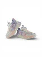Tenis deportivos lila para niña con diseño moderno, suela liviana y cómoda marca Titinos referencia 7191-141.