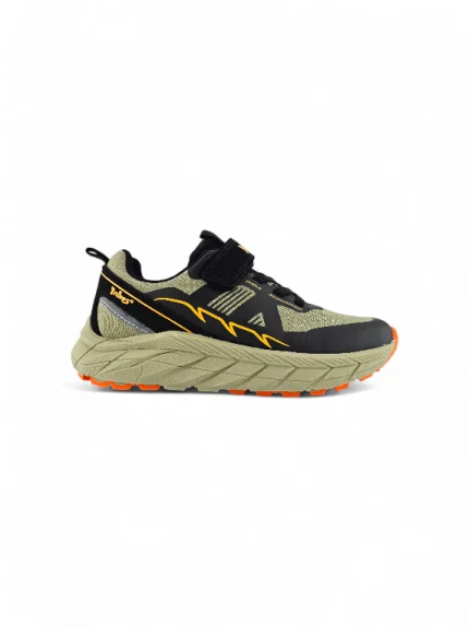 Tenis Deportivo para niño en color verde con velcro, diseño cómodo y suela antideslizante marca Titinos referencia 7139-104.