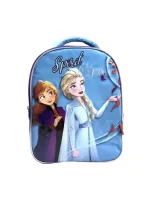 Morral escolar para niña Frozen II Disney con diseño colorido, amplio compartimento y correas ajustables marca Primavera referencia 6898-580.