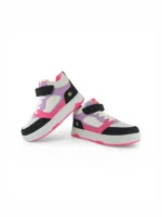Tenis Bota Niña Velcro Blanco Bubblegummers - Imagen 5