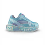 Tenis Niña Fashion Gato Aguamarina Titinos