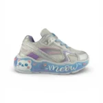 Tenis Niña Fashion Gato Plateado Titinos