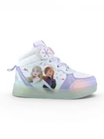 Botín Niña Luces Frozen Blanco Bubblegummers